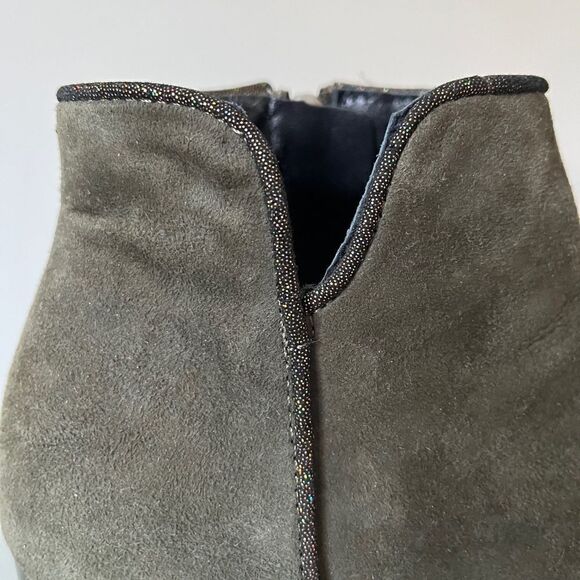 Minelli Belma KAKI Green Bootie | Size 37 - Picture 7 of 10